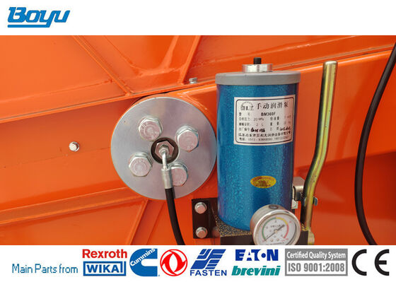 Overhead Line Stringing Equipment Max Intermittent Tension 2x70kN Hydraulic Tension Machine