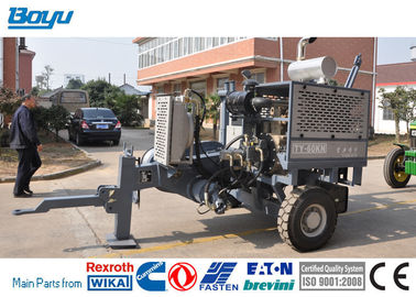 Cummins Engine Max Continuous Pull 50kN Conductor Stringing Equipment