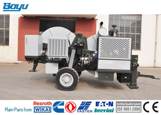 Cummins 5km/H Overhead Line Stringing Equipment Hydraulic Tensioner