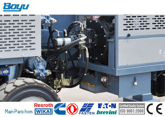 77kw Max Continuous Pull 2x35kN Hydraulic Tension Machine for Overhead Line Stringing